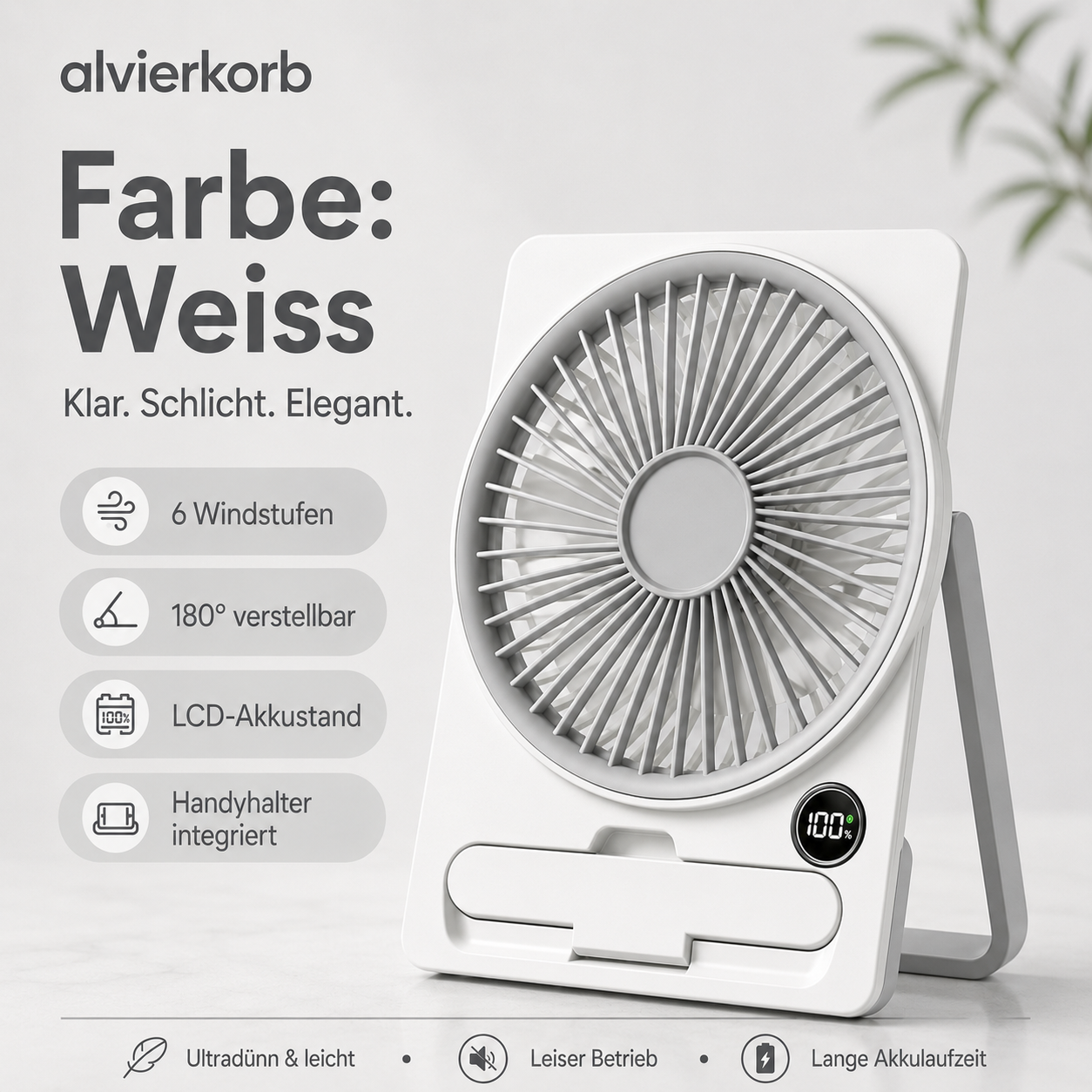 Zephyra™ – klappbarer Mini-Ventilator
