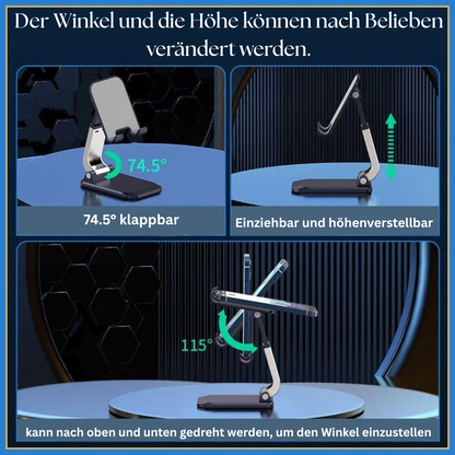 Alvierkorb Faltbarer Metall-Handyhalter