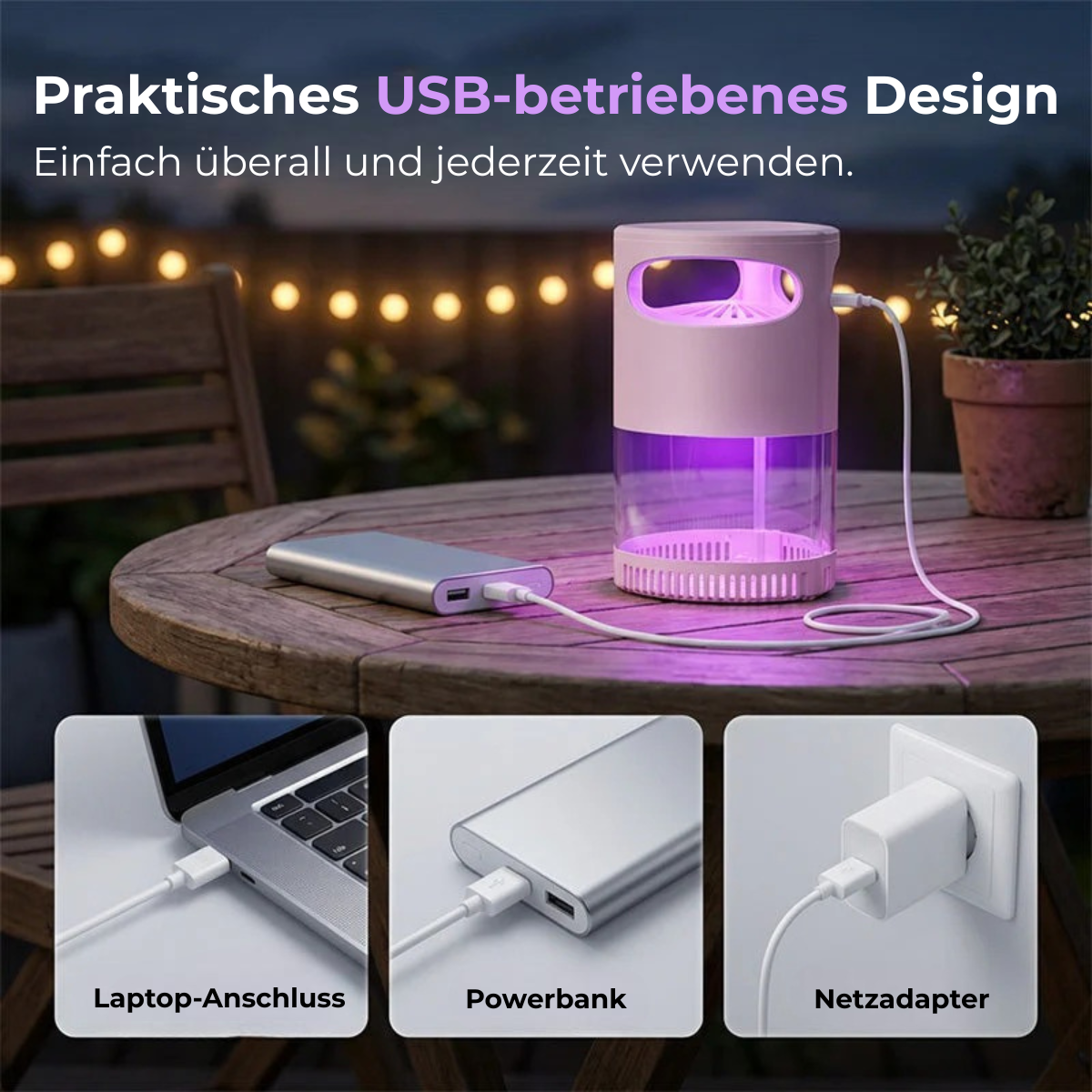 SafeZap™ Mückenlampe