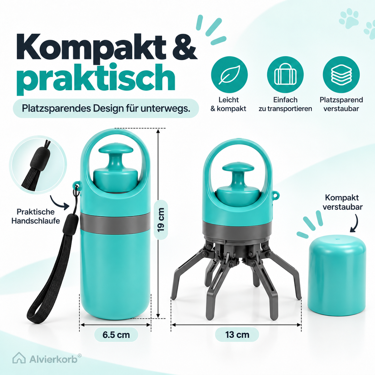 PawClean™ – Hygienischer Hundekotgreifer
