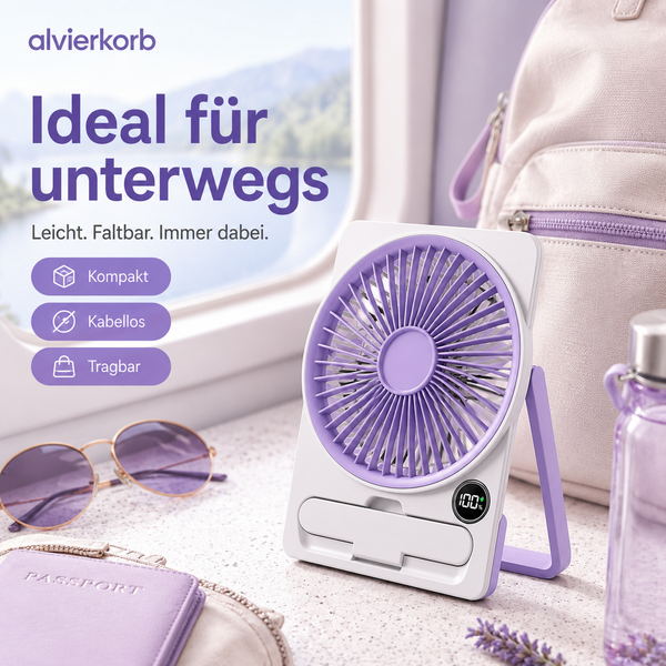 Zephyra™ – klappbarer Mini-Ventilator