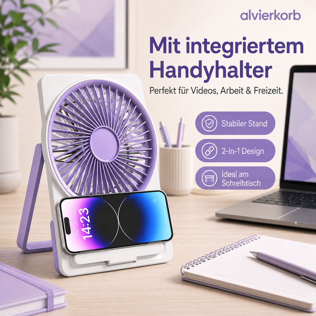 Zephyra™ – klappbarer Mini-Ventilator