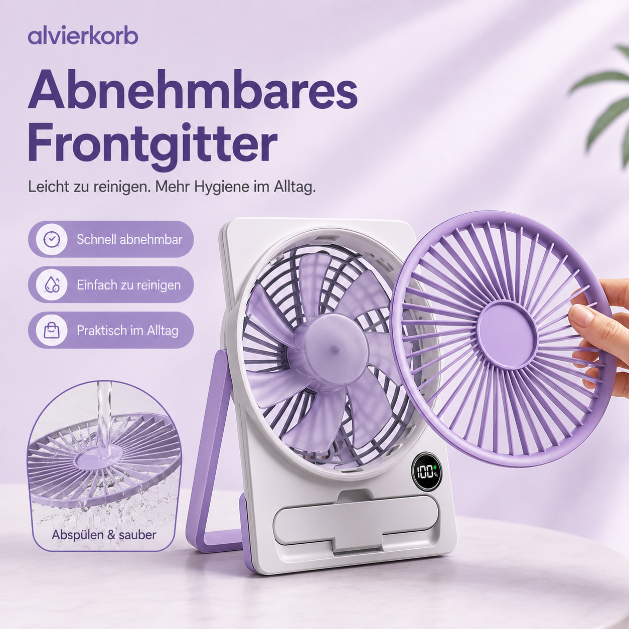 Zephyra™ – klappbarer Mini-Ventilator