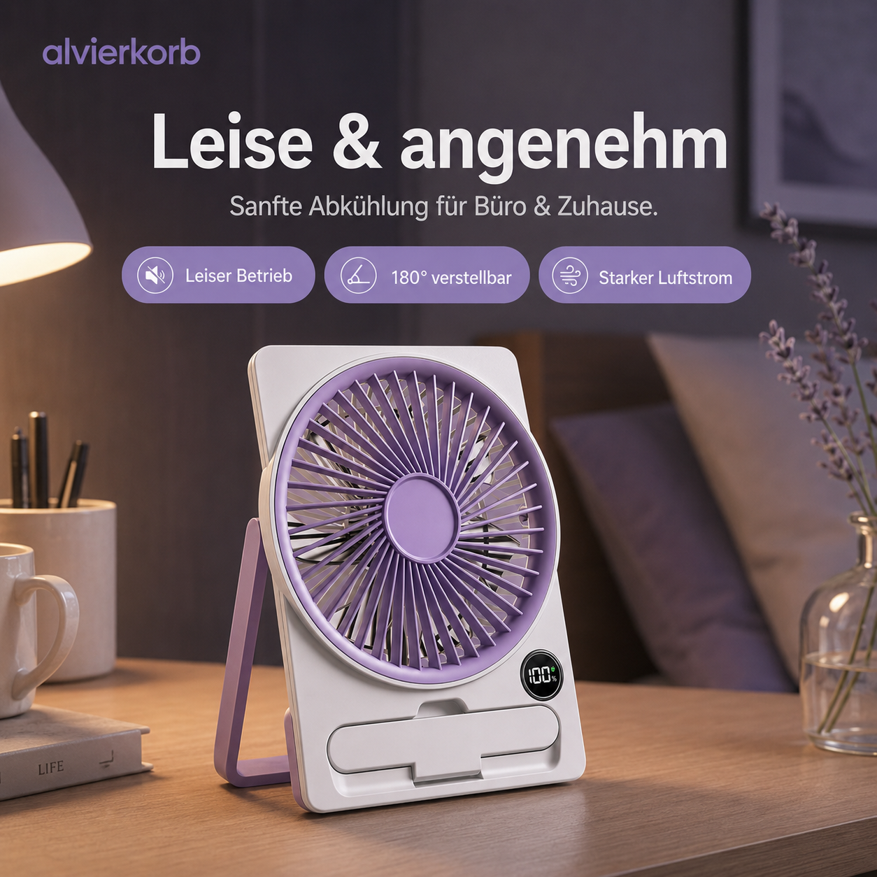 Zephyra™ – klappbarer Mini-Ventilator