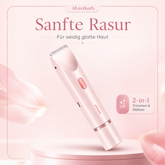 BloomSkin™ – Sanfter 2-in-1 Damenrasierer