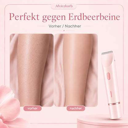 BloomSkin™ – Sanfter 2-in-1 Damenrasierer