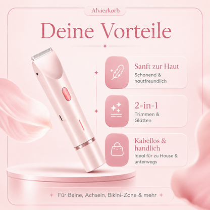 BloomSkin™ – Sanfter 2-in-1 Damenrasierer