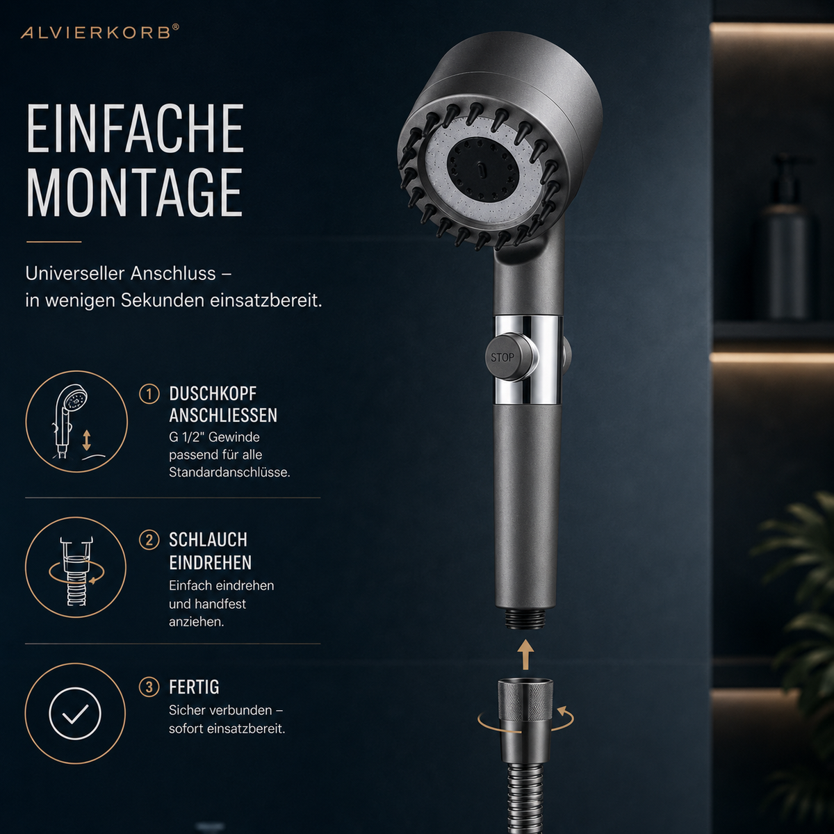 HydroPulse™ Duschkopf