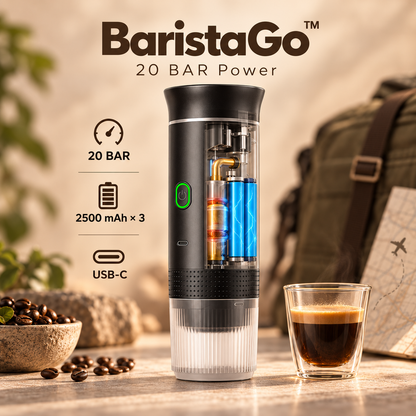 BaristaGo™ – Frischer Espresso überall