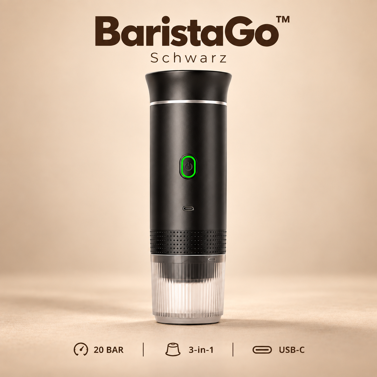 BaristaGo™ – Frischer Espresso überall