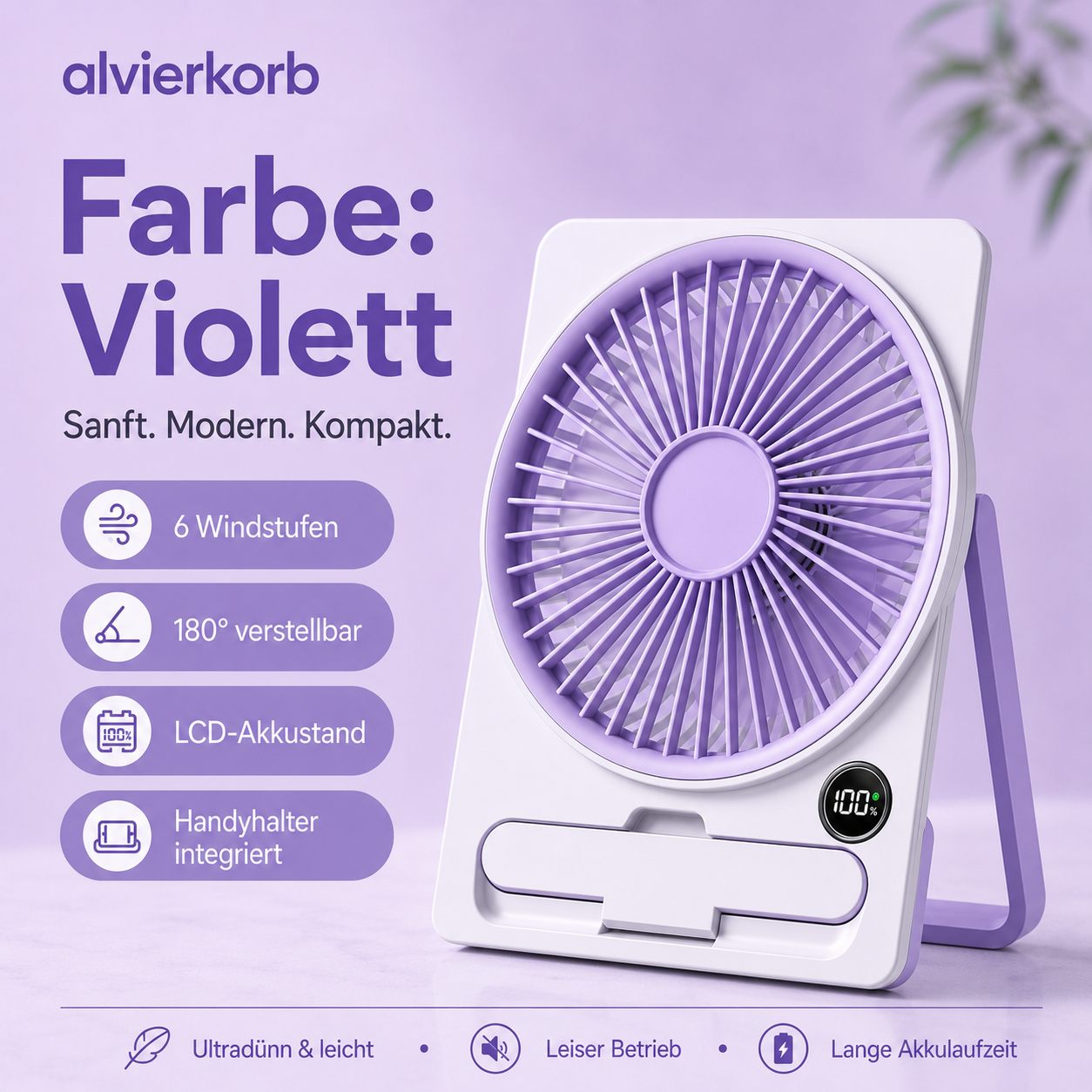 Zephyra™ – klappbarer Mini-Ventilator