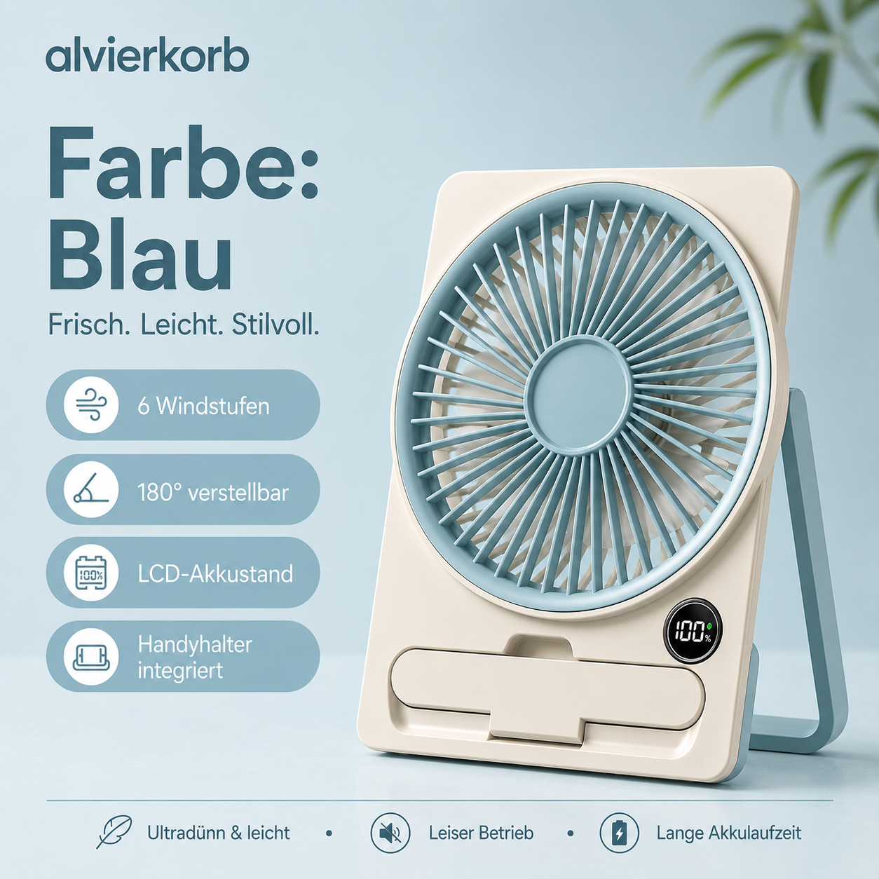 Zephyra™ – klappbarer Mini-Ventilator