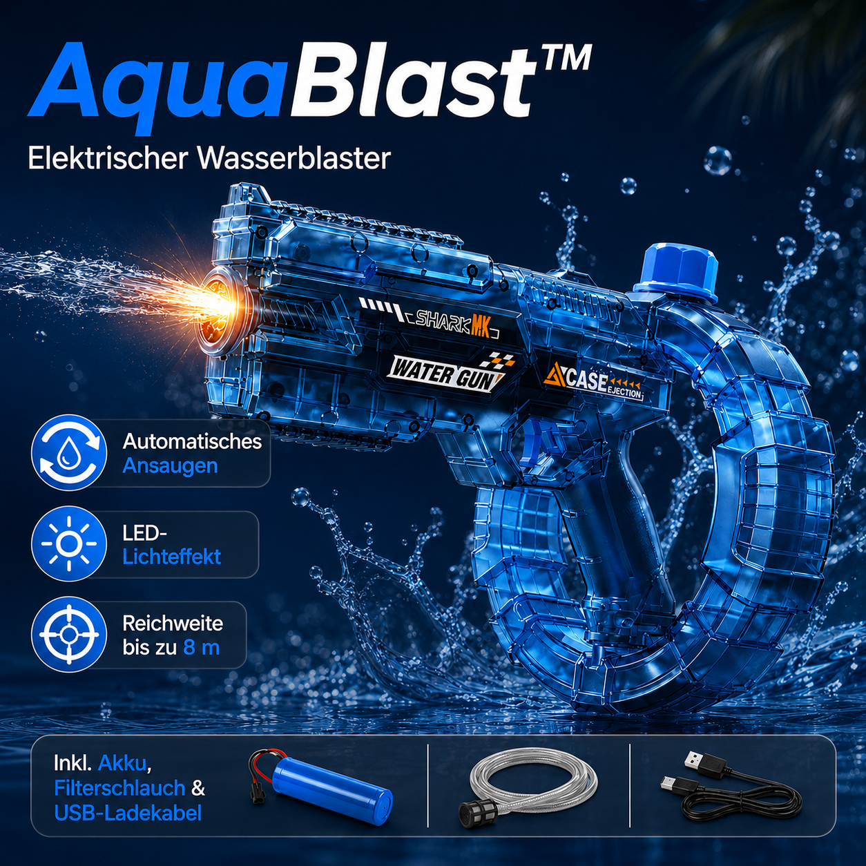 AquaBlast™ Wasserblaster