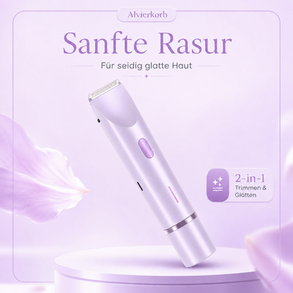 BloomSkin™ – Sanfter 2-in-1 Damenrasierer