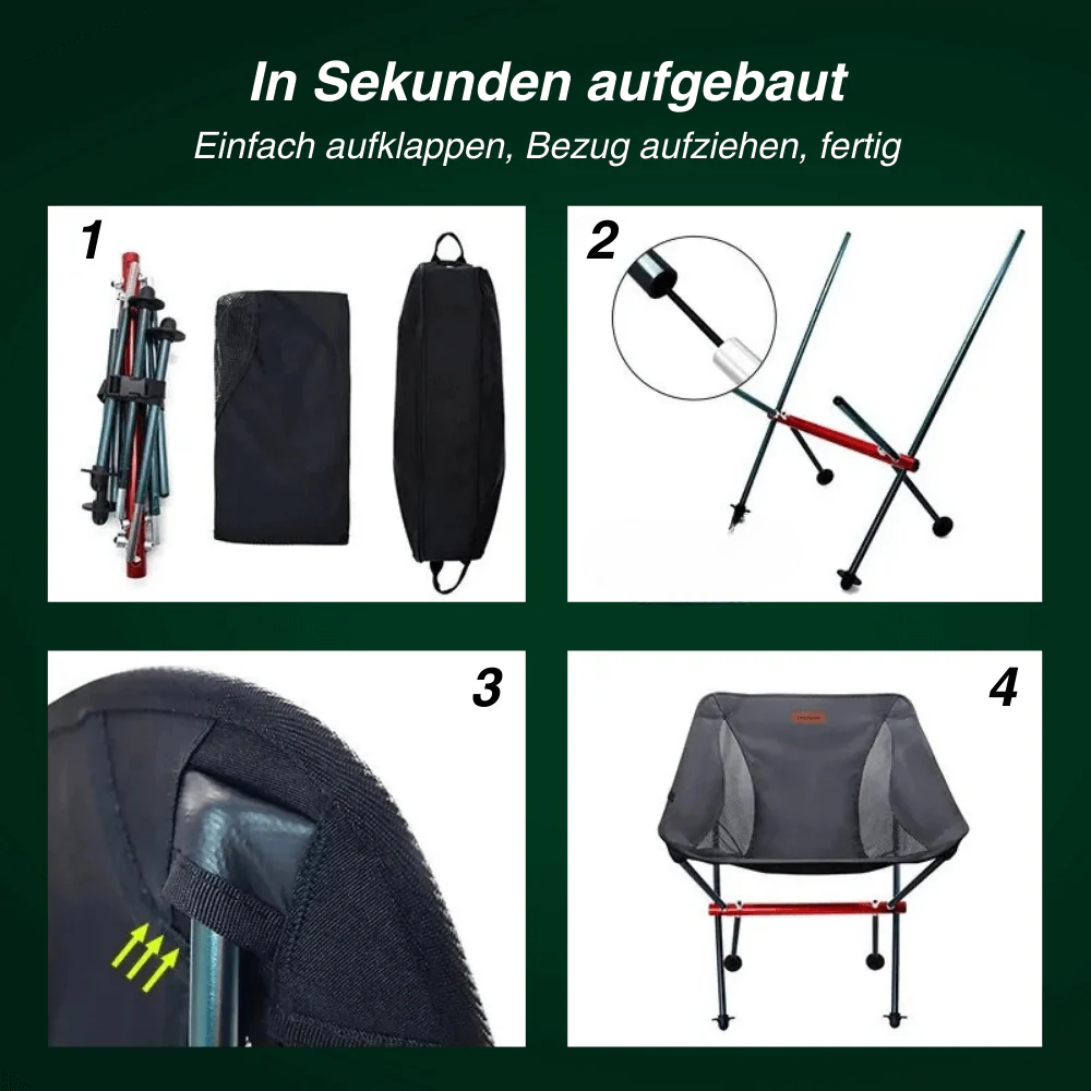 OasisSeat™ Faltstuhl