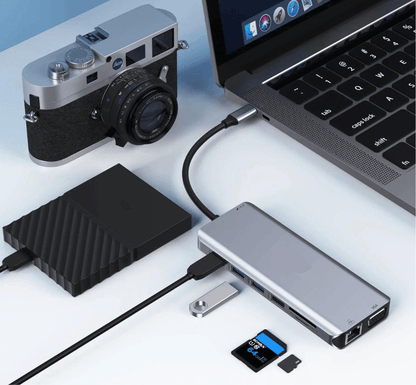 Kompaktes USB - C Ladegerät mit Schnellladefunktion – 65W GaN - Technologie - UniConnectAll in one Kit