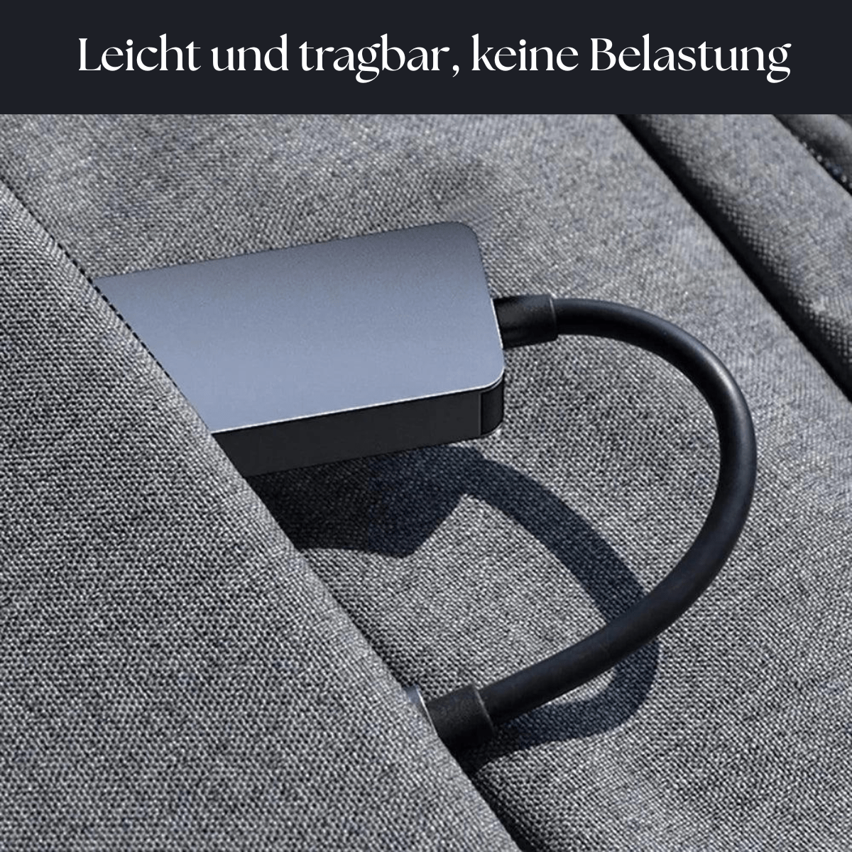 Kompaktes USB - C Ladegerät mit Schnellladefunktion – 65W GaN - Technologie - UniConnectAll in one Kit