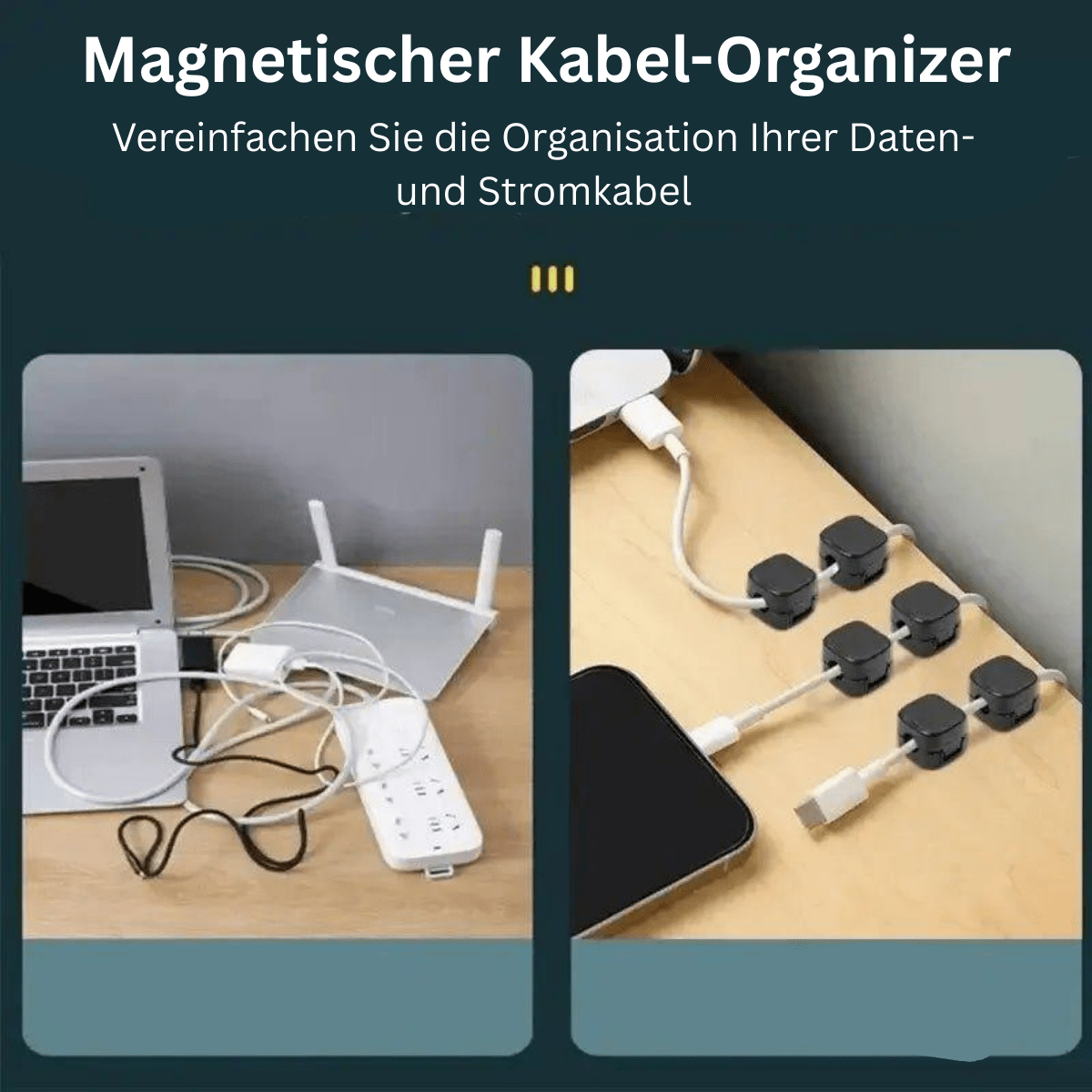 Kompaktes USB - C Ladegerät mit Schnellladefunktion – 65W GaN - Technologie - UniConnectAll in one Kit