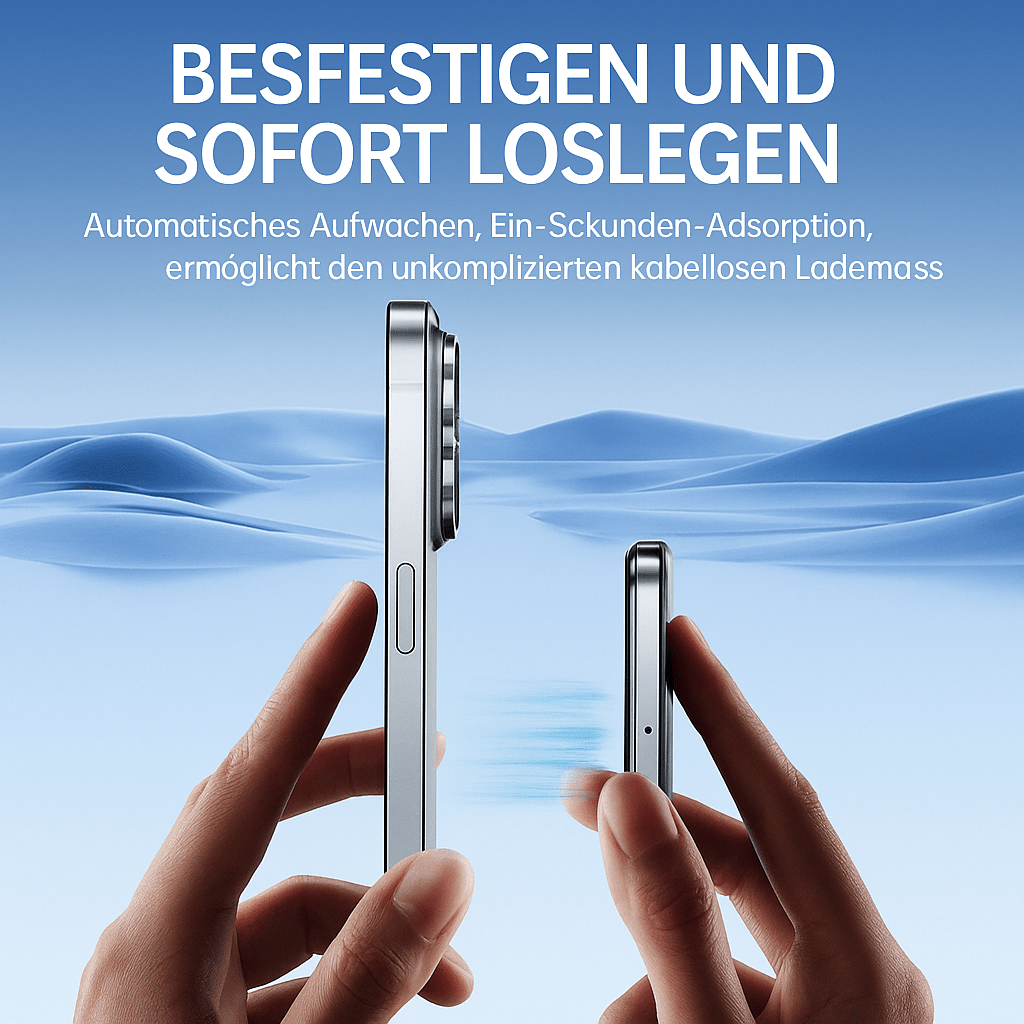 Kompaktes USB - C Ladegerät mit Schnellladefunktion – 65W GaN - Technologie - UniConnectAll in one Kit