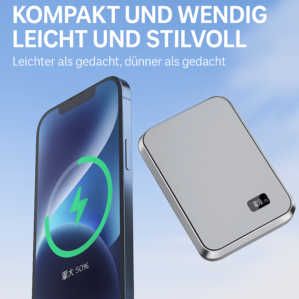 Kompaktes USB - C Ladegerät mit Schnellladefunktion – 65W GaN - Technologie - UniConnectAll in one Kit