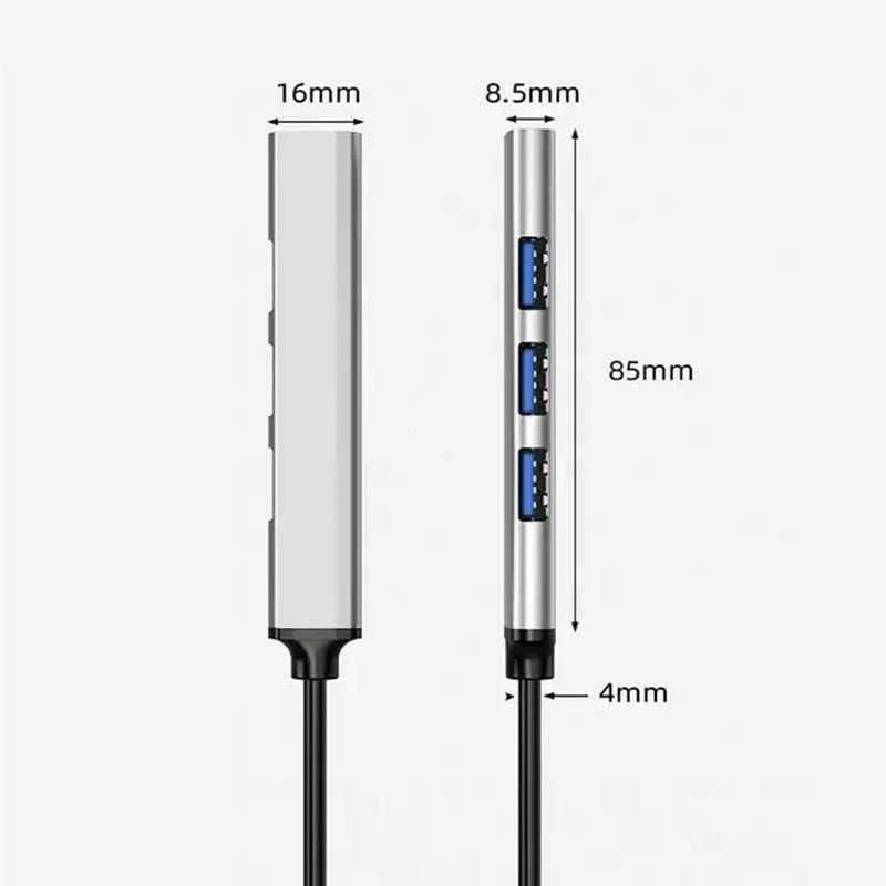 Kompaktes USB - C Ladegerät mit Schnellladefunktion – 65W GaN - Technologie - UniConnectAll in one Kit